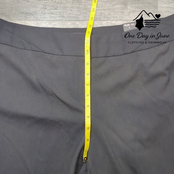 Style & Co Curvy Fit Tummy Control Trouser Pants Size 16 - Picture 4 of 6